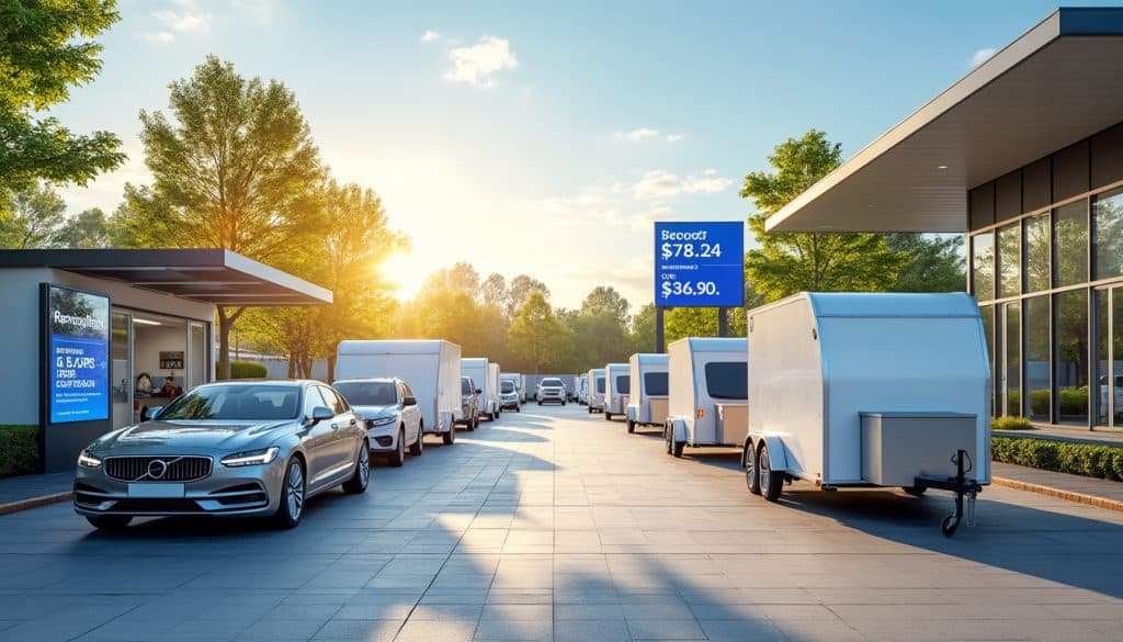 Location remorque porte voiture autour de moi : formule et budget