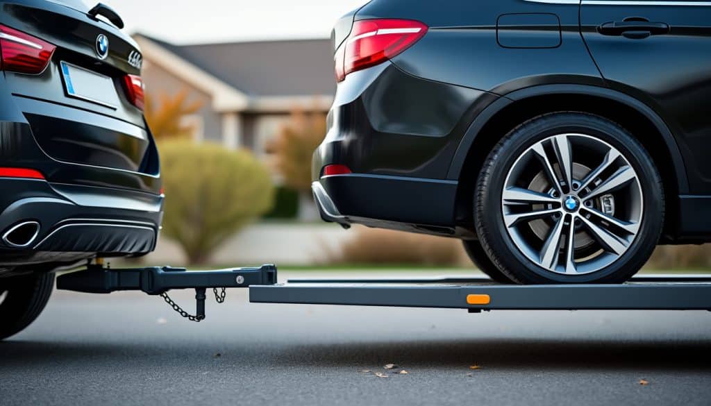 Tarif location remorque porte voiture : formule et budget