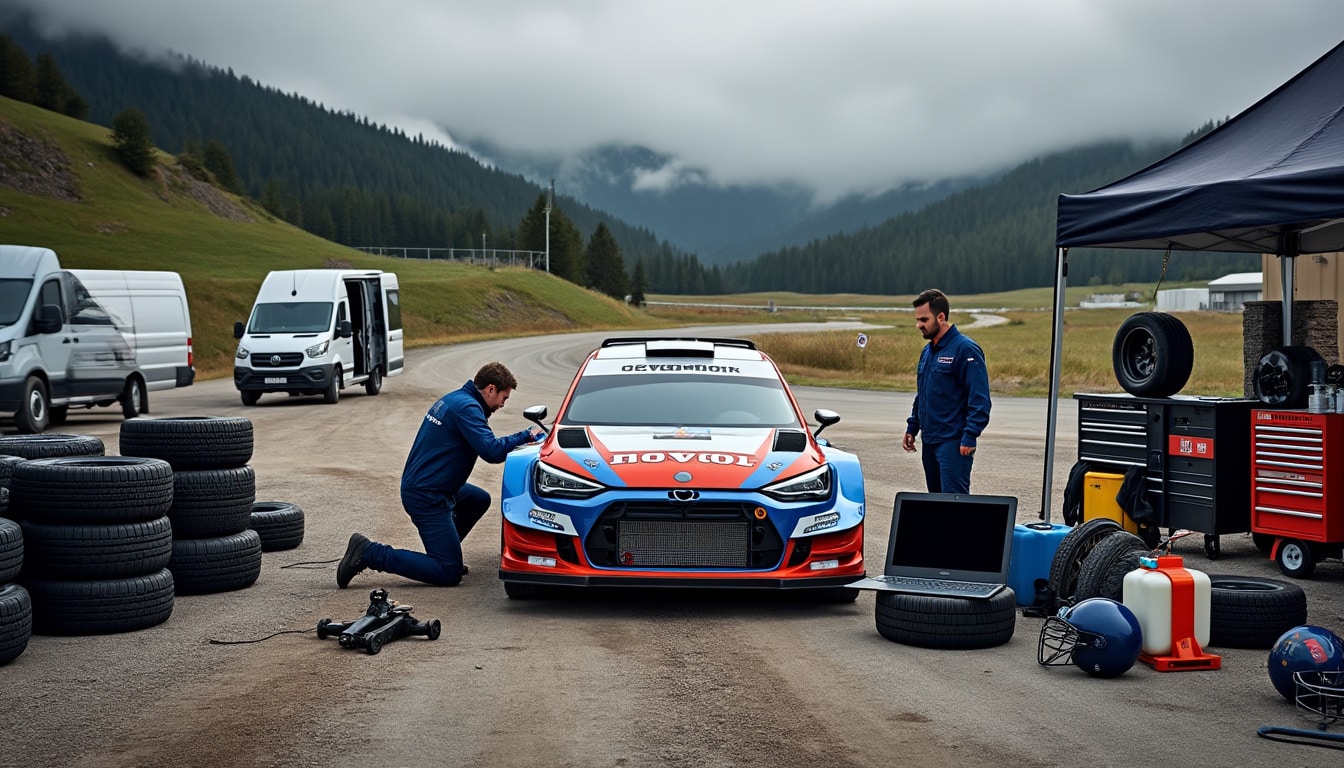 Budget d&rsquo;une saison de rallye : les postes réels