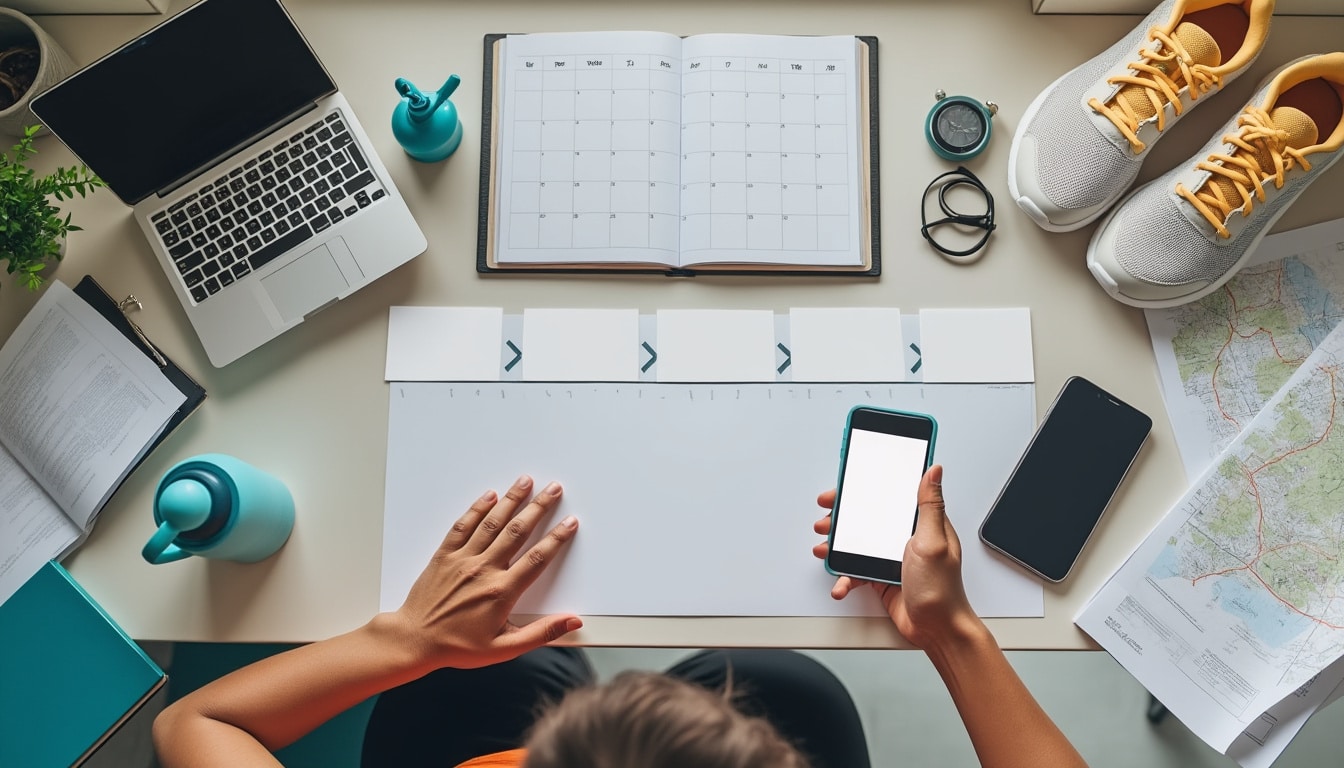 Préparer sa première course : le rétroplanning