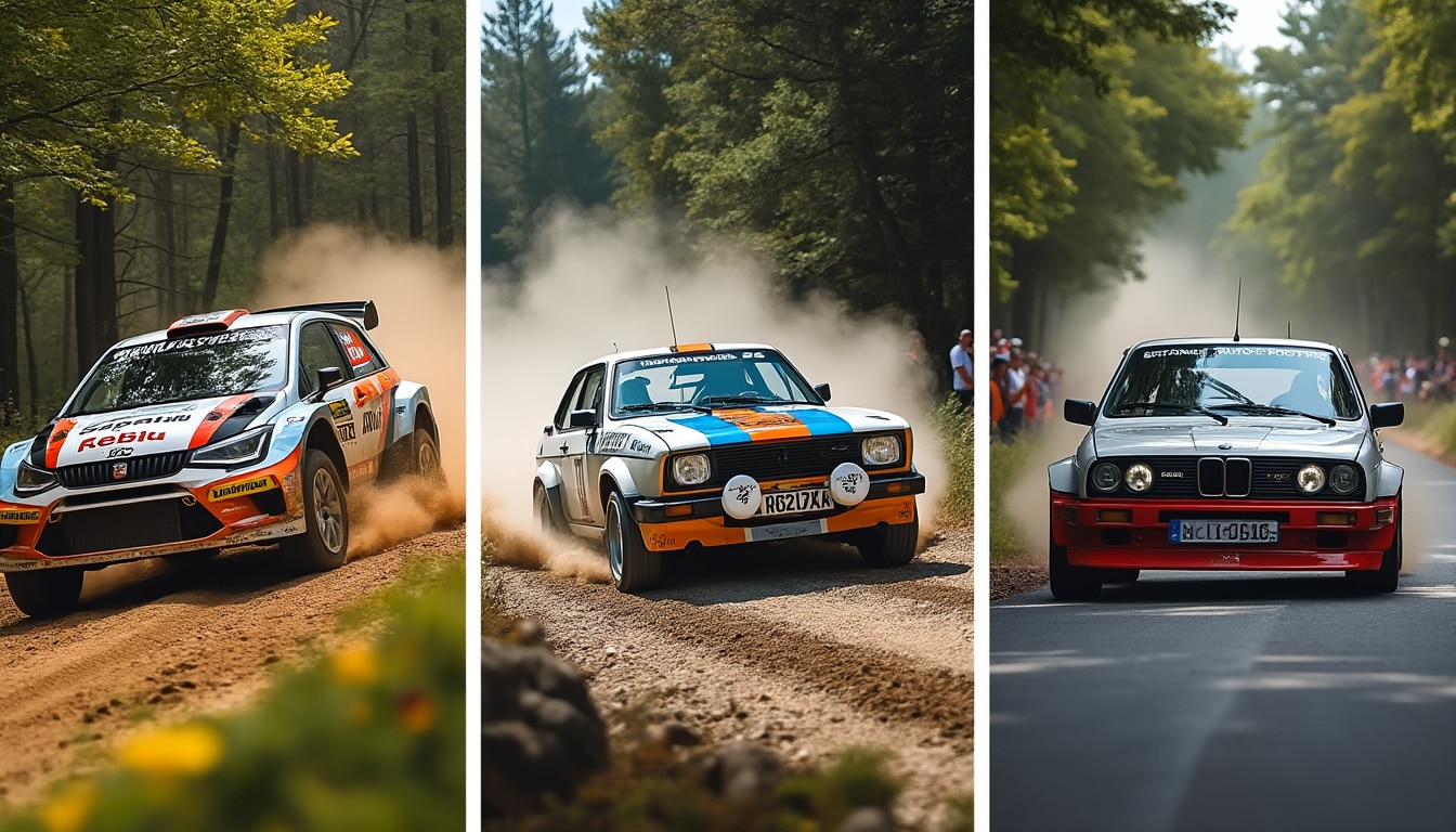 Rallye moderne, VHC ou régularité : trois pratiques différentes