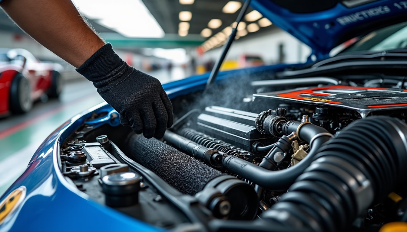 Refroidissement moteur en course : les points faibles
